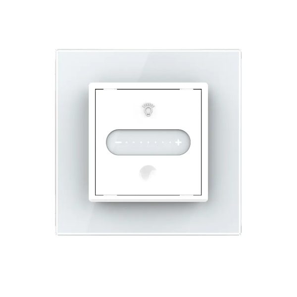 Intrerupator Simplu cu Variator Livolo cu Rama din Sticla, ZigBee – Serie Noua
