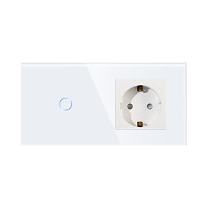 002-intrerupator-simplupriza-cu-rama-sticla-luxion-lx-st-101-mp010-w-alb