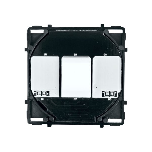 Modul Intrerupator Simplu cu Variator, Cap Scara cu Touch LUXION