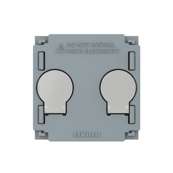Modul Intrerupator Dublu cu Revenire / Reset cu Touch LIVOLO – Serie Noua