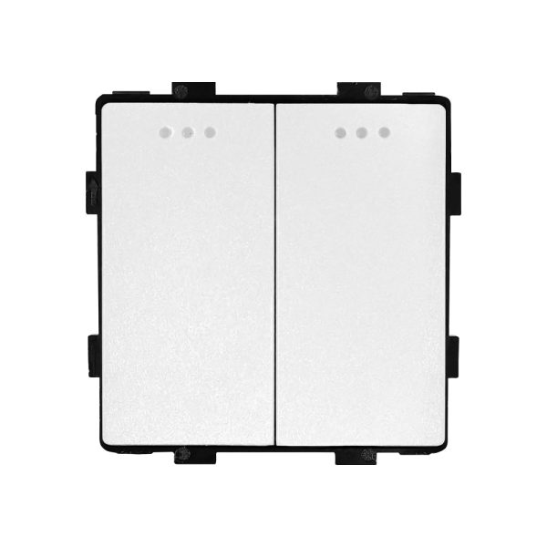 Modul Intrerupator Dublu Cap Scara Mecanic LUXION