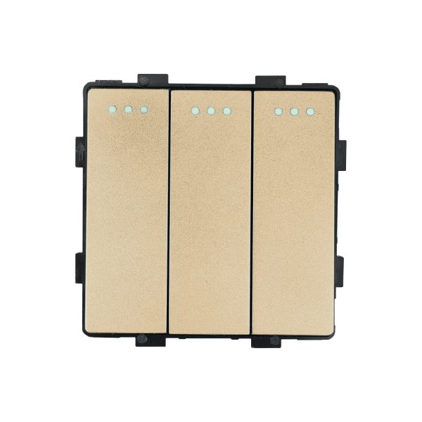 Modul Intrerupator Triplu Mecanic LUXION
