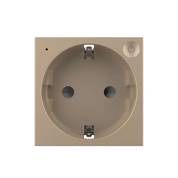 Priza inteligenta pentru perete Livolo ZigBee, Fara rama, 16A, Wi-Fi, Compatibil cu Alexa si Google Home