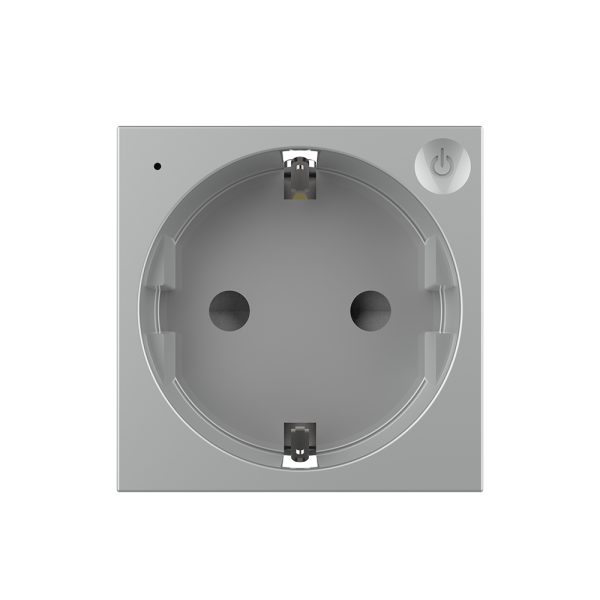 Priza inteligenta pentru perete Livolo ZigBee, Fara rama, 16A, Wi-Fi, Compatibil cu Alexa si Google Home