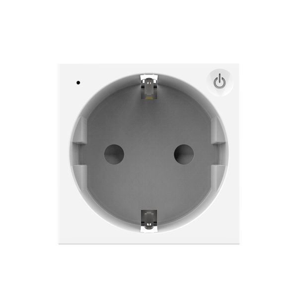 Priza inteligenta pentru perete Livolo ZigBee, Fara rama, 16A, Wi-Fi, Compatibil cu Alexa si Google Home