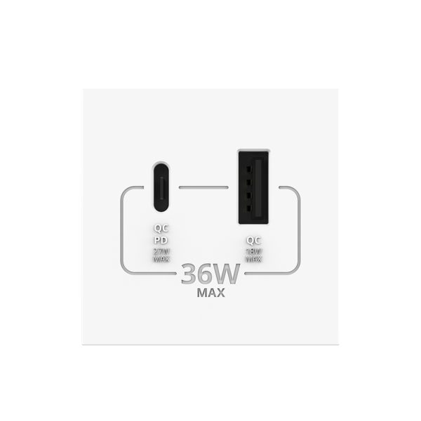 Modul Priza USB-A + USB-C LIVOLO – Serie Noua