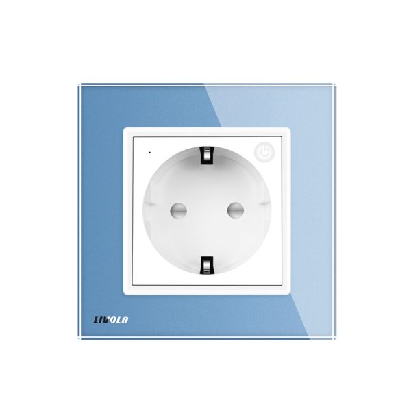 Priza inteligenta pentru perete Livolo ZigBee,16A, Wi-Fi, Compatibil cu Alexa si Google Home