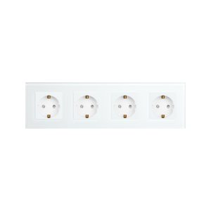 002-priza-cvadrupla-luxion-cu-rama-din-sticla-lx-4mp010g-w-alb