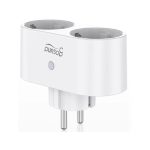 Priza smart dubla Gosund SP211, Control prin aplicatie, Programare si timer Putere max. 3680 W, Curent 16 A