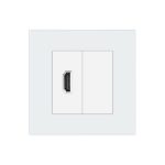 Priza HDMI cu Rama din Sticla LUXION