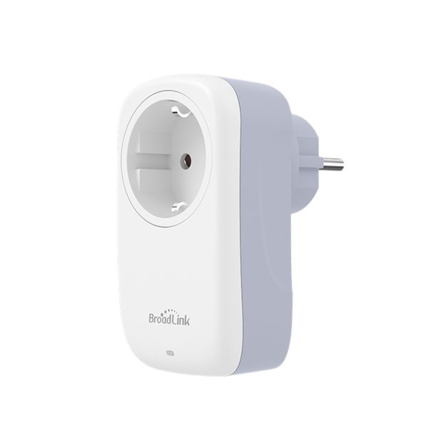 Priza inteligenta BroadLink SP4L-EU, Wi-Fi, 16A, Programabila, Control aplicatie, Lumina de veghe