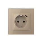 Priza Schuko + USB-C LIVOLO, Standard German – Serie Noua