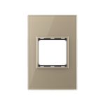 Rama din sticla Livolo standard Italian 2 module – Serie noua