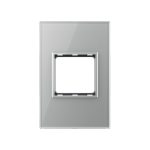 Rama din sticla Livolo standard Italian 2 module – Serie noua
