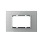 Rama din sticla Livolo standard Italian 3 module – Serie noua