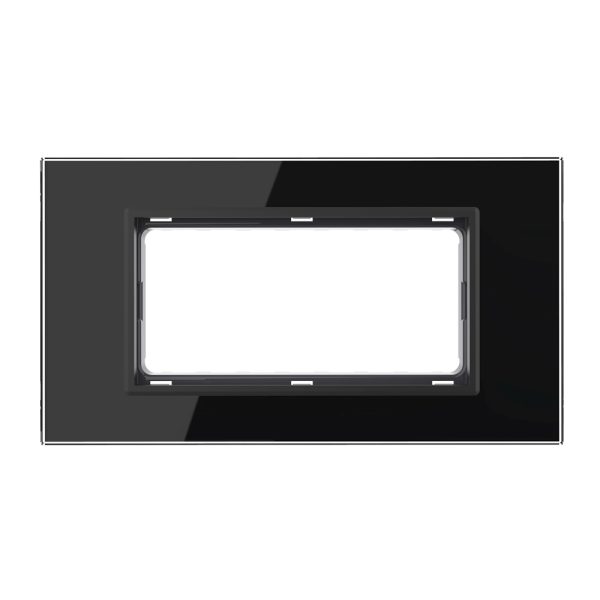 Rama din sticla Livolo standard Italian 4 module – Serie noua