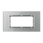 Rama din sticla Livolo standard Italian 4 module – Serie noua