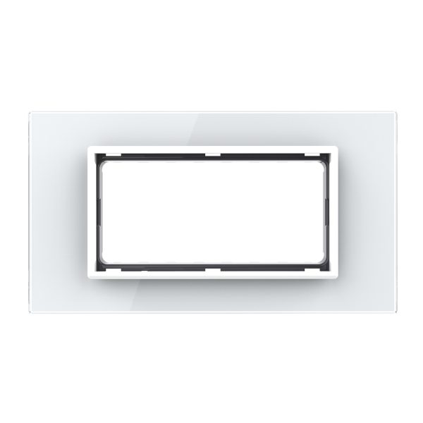 Rama din sticla Livolo standard Italian 4 module – Serie noua