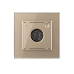 Senzor Control Sunet si Lumini Livolo cu Rama din Sticla, Protocol Zigbee
