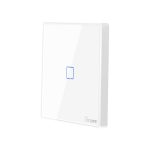 Telecomanda Sonoff T2EU1C-RF cu 1 canal, 433 MHz, Semnal RF, Alb