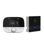 Termostat pentru centrala pe gaz si incalzirea in pardoseala BeOk BOT-T9N-WiFi