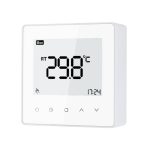 Termostat cu fir Luxion TP608 pentru centrala termica pe gaz sau electrica, Programari, Anti-inghet