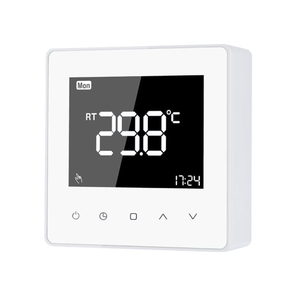 Termostat cu fir Luxion TP618 pentru centrala termica pe gaz sau electrica, Display LCD, Memorare