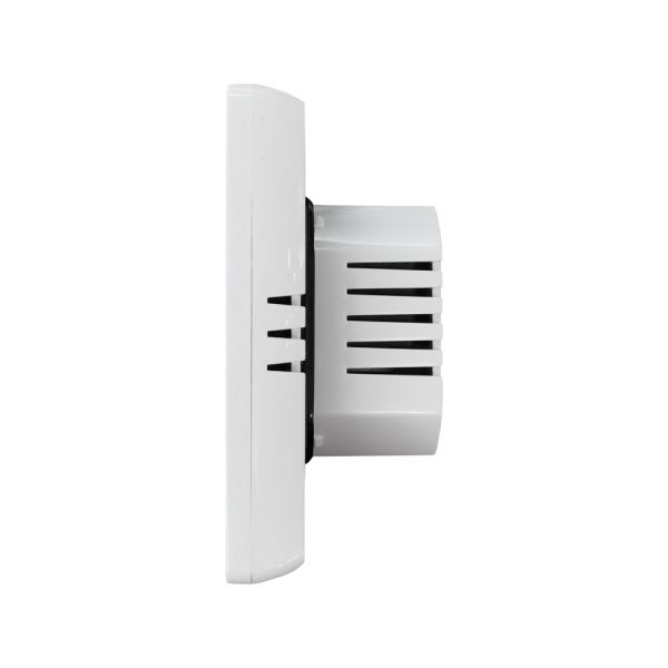 Termostat Wi-Fi pentru incalzirea termica pe gaz BeOk TGR81WIFI-WPB-WH
