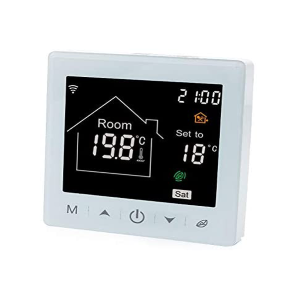 Termostat Wi-Fi pentru incalizare electrica in pardoseala BeOk TR9B-WIFI-EP