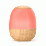 Umidificator cu ultrasunete si lampa LED, BlitzWolf BW-FUN3, Smart, Wi-Fi, 400mL, Compatibil cu Amazon Alexa si Google Assistant