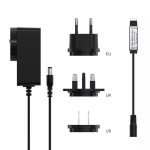 Adaptor si amplificator pentru banda LED Sonoff, 24W, Adaptoare UK, UE & USA incluse