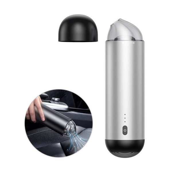 Aspirator auto Baseus Capsule, Wireless, Baterie 2000 mAh, Putere 65 W, Incarcare Type-C