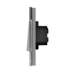 Buton de Sonerie Mecanic LUXION cu Rama din Sticla