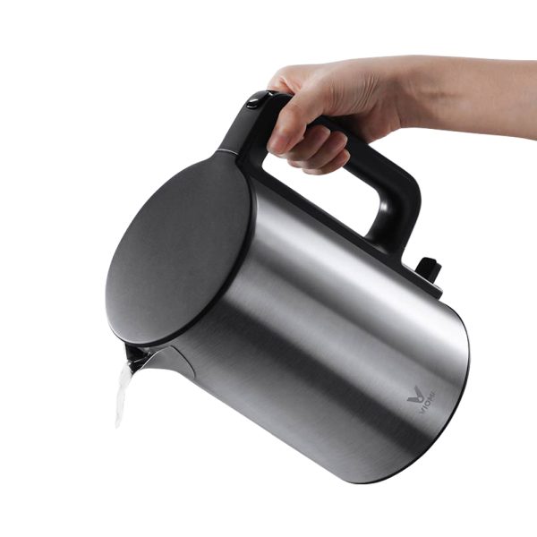 Fierbator de apa Viomi Kettle, Negru, Capacitate 1.5 L, Putere 1800 W, Otel inoxidabil