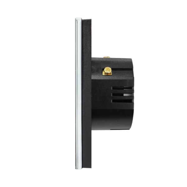 Intrerupator Cvadruplu Wi-Fi + RF433 cu Touch din Sticla LUXION
