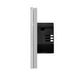 Intrerupator Triplu Wi-Fi + RF433 cu Touch din Sticla LUXION