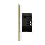 Intrerupator Triplu Wi-Fi + RF433 cu Touch din Sticla LUXION