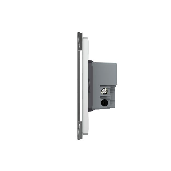 Intrerupator Triplu WIFI cu Touch LIVOLO din Sticla, standard Italian – Serie Noua