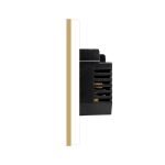 Intrerupator Triplu Wi-Fi cu Touch din Sticla si Rama de Aluminiu LUXION