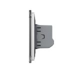 Intrerupator Dublu cu Revenire, Contact Uscat cu Touch LIVOLO – Serie Noua