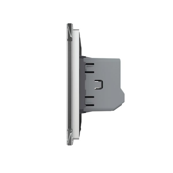 Intrerupator Dublu cu Revenire, Contact Uscat cu Touch LIVOLO – Serie Noua