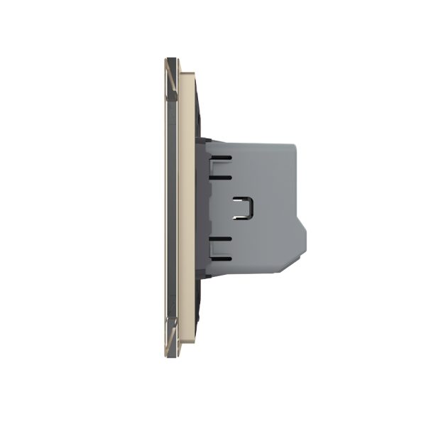 Intrerupator Dublu cu Revenire, Contact Uscat cu Touch LIVOLO – Serie Noua