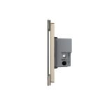 Intrerupator Dublu Wi-Fi cu Touch LIVOLO, standard Italian – Serie Noua