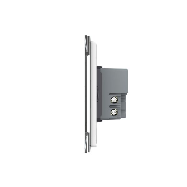 Intrerupator Triplu Cap Scara / Cruce Wi-Fi cu Touch LIVOLO, standard italian – Serie Noua