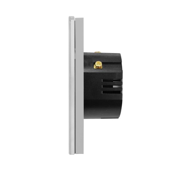 Intrerupator Cvadruplu Wi-Fi + RF433 cu Touch din Sticla LUXION