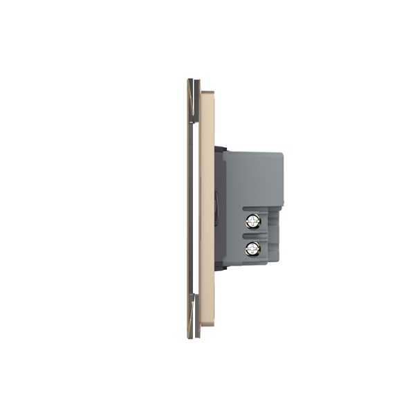 Intrerupator Triplu Cap Scara / Cruce Wi-Fi cu Touch LIVOLO, standard italian – Serie Noua