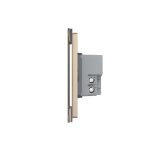 Intrerupator Simplu Cap Scara / Cruce Wi-Fi cu Touch LIVOLO, standard italian – Serie Noua