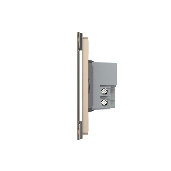 Intrerupator Simplu Cap Scara / Cruce Wi-Fi cu Touch LIVOLO, standard italian – Serie Noua