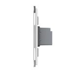 Intrerupator Simplu Cap Scara / Cruce cu Touch Livolo cu Rama Din Sticla 1M – Serie Noua