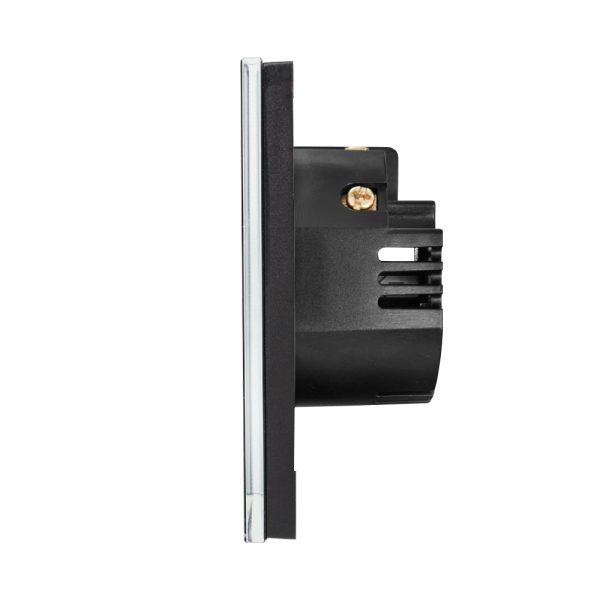 Intrerupator Simplu cu Variator cu Touch din Sticla LUXION, protocol Zigbee